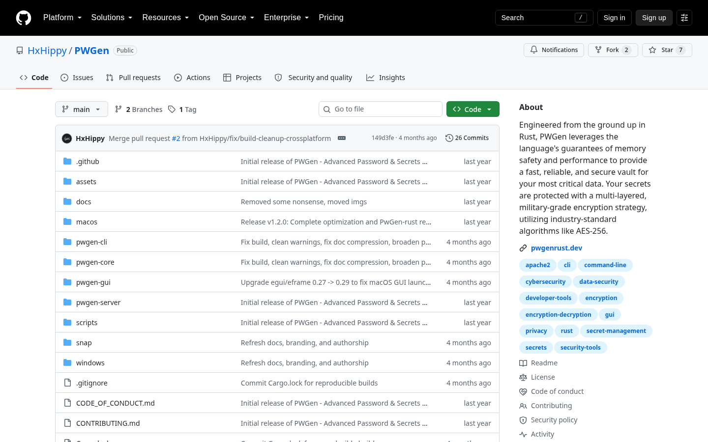 PWGen in the browser